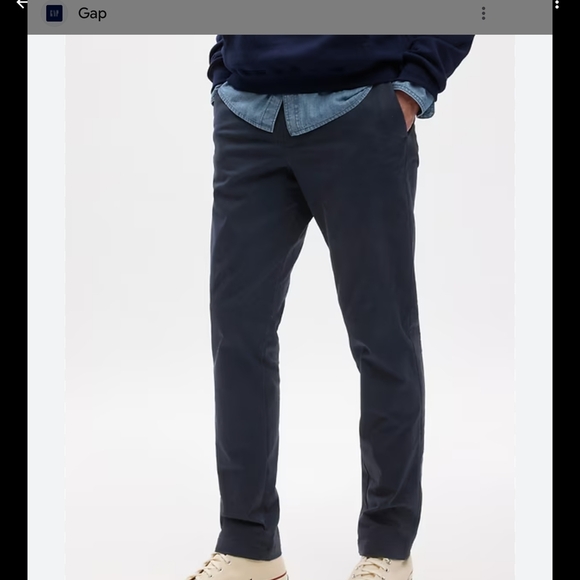 GAP Other - GAP Men's Dark Blue Chinos